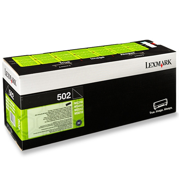Lexmark 502 (50F2000) toner (d'origine) - noir 50F2000 037308 - 1