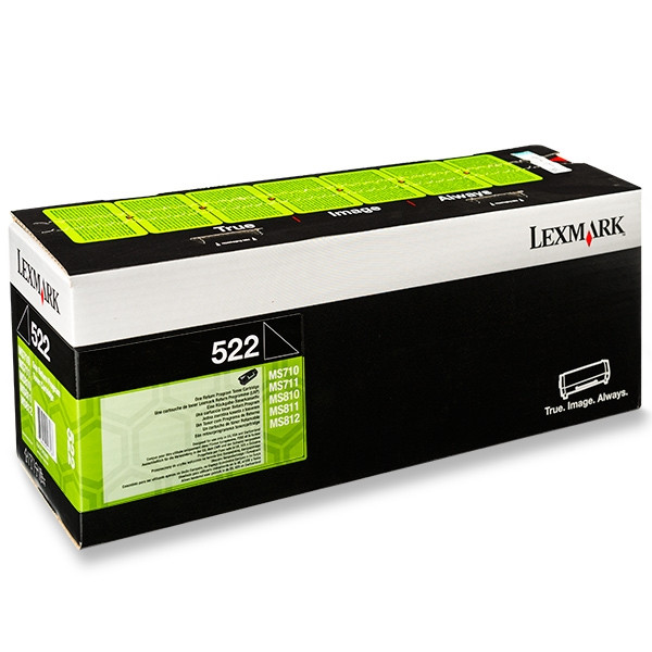 Lexmark 522 (52D2000) toner (d'origine) - noir 52D2000 037318 - 1