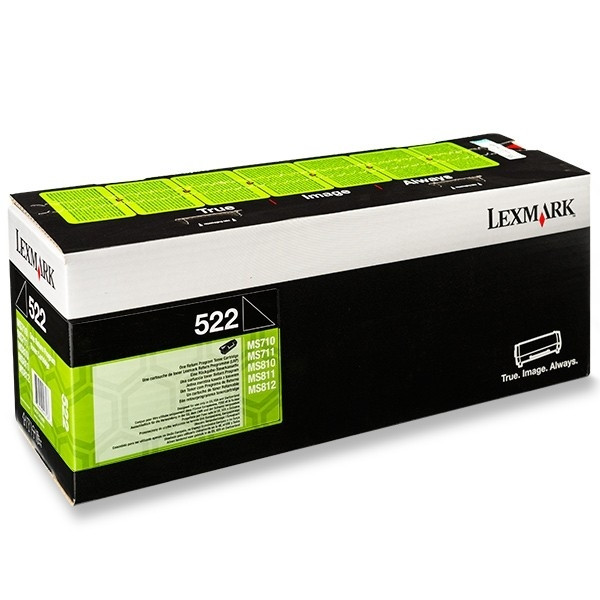 Lexmark 522 (52D2000) toner noir (d'origine) 52D2000 901750 - 1