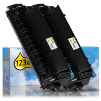 Lexmark 55B2000 toner double pack (marque 123encre) - noir 038039