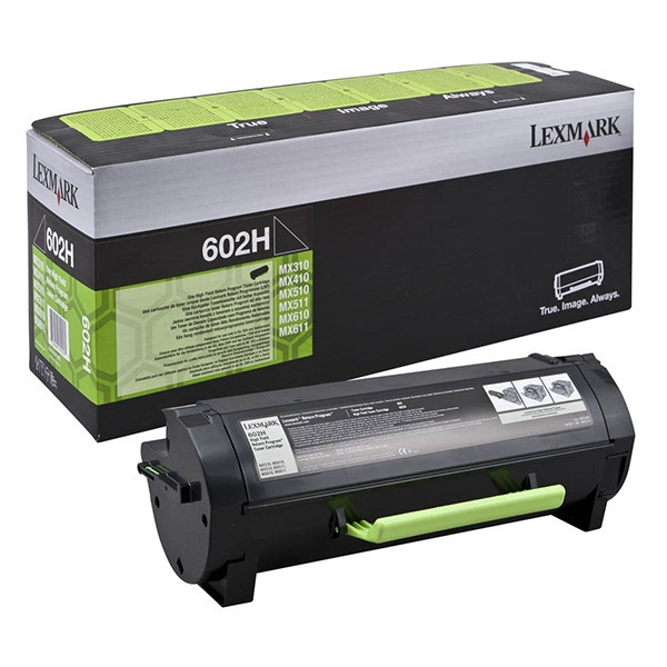 Lexmark 602H (60F2H00) toner haute capacité (d'origine) - noir 60F2H00 037326 - 1