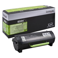 Lexmark 602H (60F2H00) toner haute capacité (d'origine) - noir 60F2H00 037326