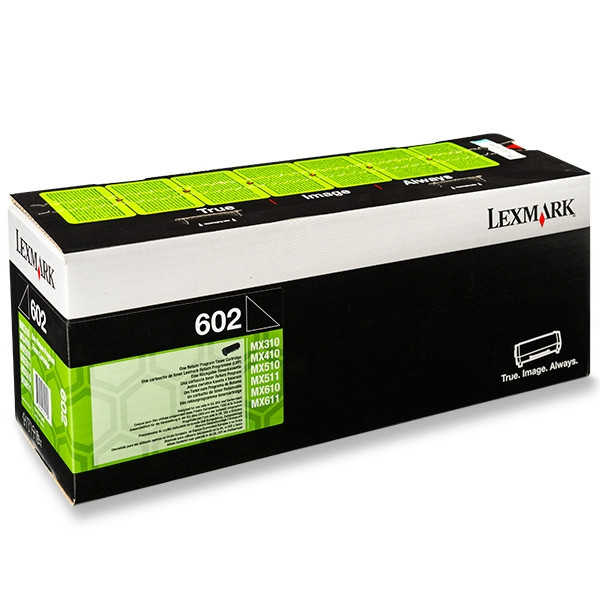 Lexmark 602 (60F2000) toner (d'origine) - noir 60F2000 037324 - 1