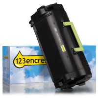 Lexmark 622 (62D2000) toner (marque 123encre) - noir