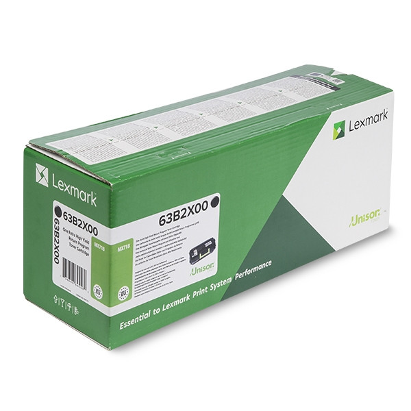 Lexmark 63B2X00 toner extra haute capacité (d'origine) - noir 63B2X00 037778 - 1