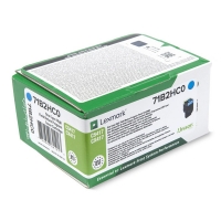 Lexmark 71B2HC0 toner haute capacité (d'origine) - cyan 71B2HC0 037750