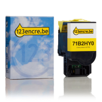 Lexmark 71B2HY0 toner haute capacité (marque 123encre) - jaune