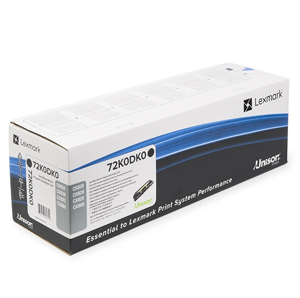 Lexmark 72K0DK0 développeur noir (d'origine) 904482 - 1