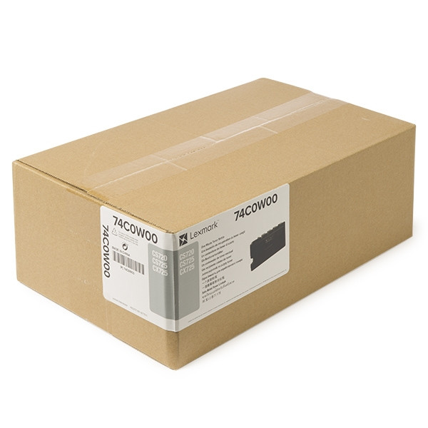 Lexmark 74C0W00 collecteur de toner (d'origine) 74C0W00 037688 - 1
