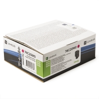 Lexmark 74C20M0 toner magenta (d'origine) 904052