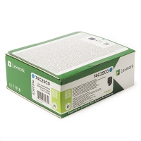 Lexmark 74C2SC0 toner cyan à haute capacité (d'origine) 902370 Lexmark 74C2SC0 toner cyan à haute capacité (d'origine) 902370