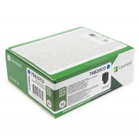 Lexmark 75B20C0 toner cyan (d'origine) 902917