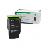 Lexmark 78C20C0 toner cyan (d'origine) 905396