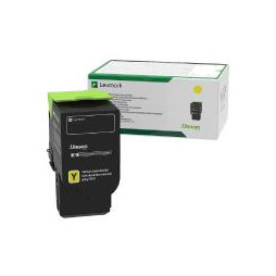 Lexmark 78C20Y0 toner (d'origine) - jaune 78C20Y0 037882 - 1