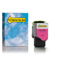 Lexmark 78C2UM0 toner capacité ultra-haute (marque 123encre) - magenta 78C2UM0C 037897