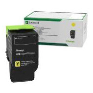 Lexmark 78C2UY0 toner extra haute capacité (d'origine) - jaune 78C2UY0 037898 - 1