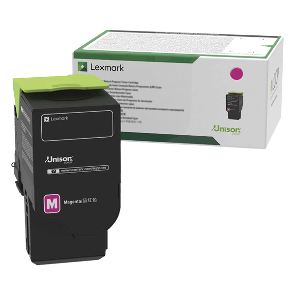 Lexmark 78C2XM0 toner extra haute capacité (d'origine) - magenta 78C2XM0 037888 - 1