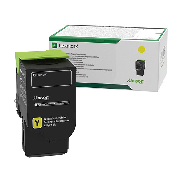 Lexmark 78C2XY0 toner extra haute capacité (d'origine) - jaune 78C2XY0 037890 - 1