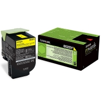 Lexmark 802SY (80C2SY0) toner (d'origine) - jaune 901864