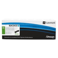 Lexmark 82K2XC0 toner extra haute capacité (d'origine) - cyan 82K2XC0 905570