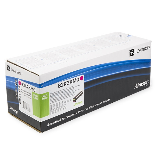 Lexmark 82K2XM0 toner extra haute capacité (d'origine) - magenta 82K2XM0 037654 - 1