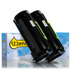 Lexmark B232000 toner double pack (marque 123encre) - noir 037907 - 1