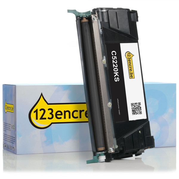 Lexmark C5220KS toner (marque 123encre) - noir C5220KSC 034661 - 1