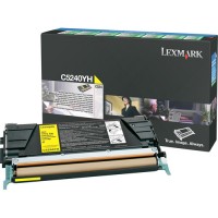 Lexmark C5240YH toner haute capacité (d'origine) - jaune C5240YH 034700