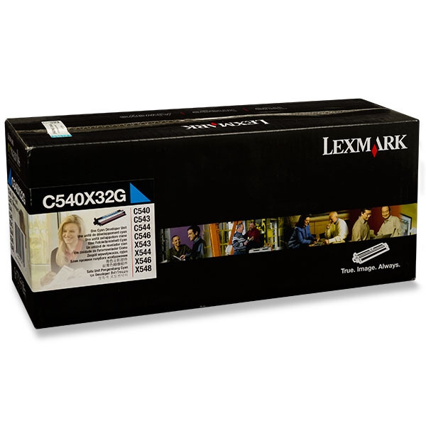 Lexmark C540X32G unité de développement cyan (d'origine) C540X32G 037112 - 1