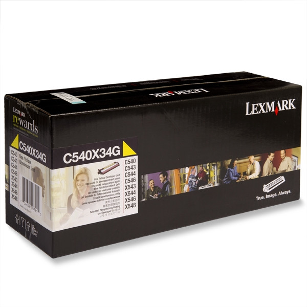 Lexmark C540X34G unité de développement jaune (d'origine) C540X34G 037116 - 1