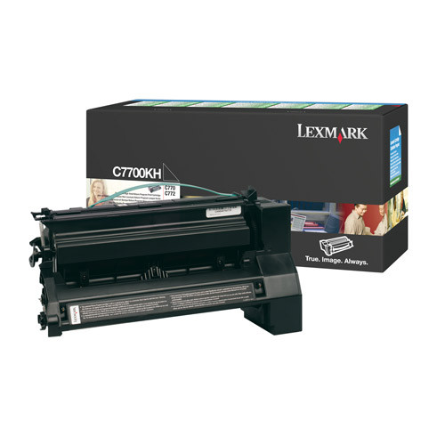 Lexmark C7700KH toner haute capacité (d'origine) - noir C7700KH 034870 - 1