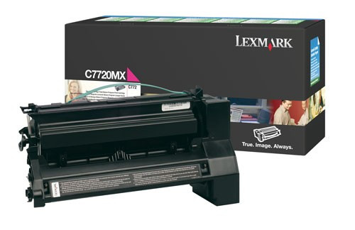 Lexmark C7720MX toner extra haute capacité (d'origine) - magenta C7720MX 034965 - 1