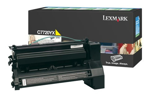 Lexmark C7720YX toner extra haute capacité (d'origine) - jaune C7720YX 034970 - 1