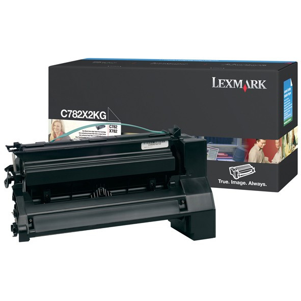 Lexmark C782X1KG  toner extra haute capacité (d'origine) - noir C782X1KG 033930 - 1