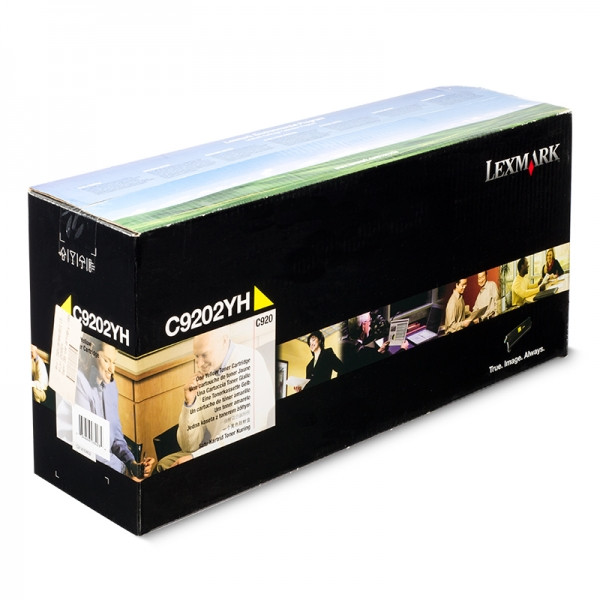 Lexmark C9202YH toner jaune (d'origine) C9202YH 034610 - 1