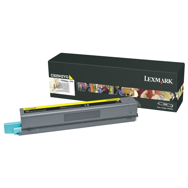 Lexmark C925H2YG toner (d'origine) - jaune C925H2YG 902905 - 1