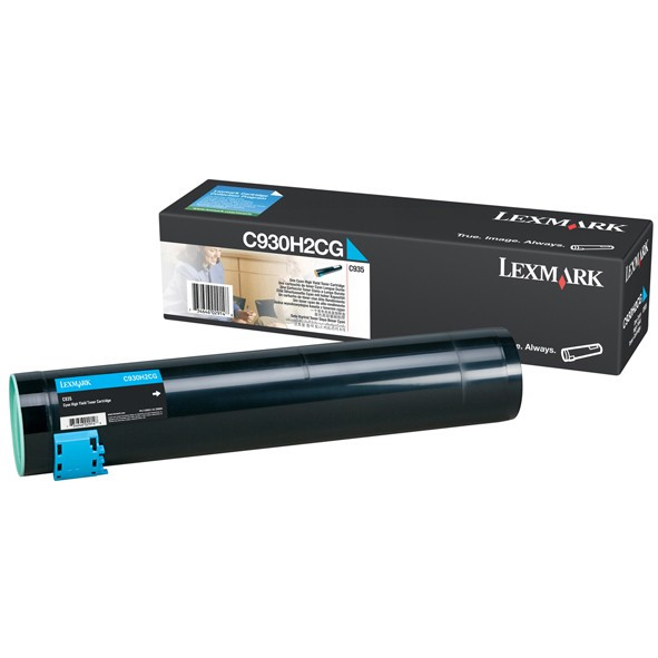 Lexmark C930H2CG toner cyan (d'origine) C930H2CG 033942 - 1