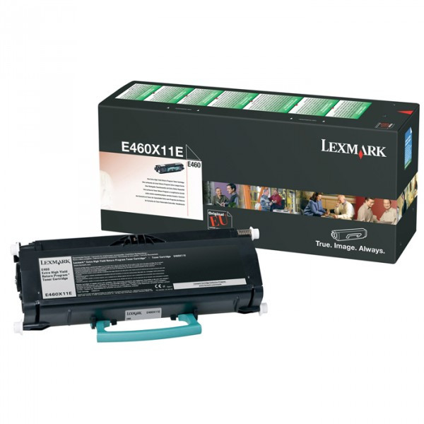Lexmark E460X11E toner extra haute capacité (d'origine) - noir E460X11E 037004 - 1