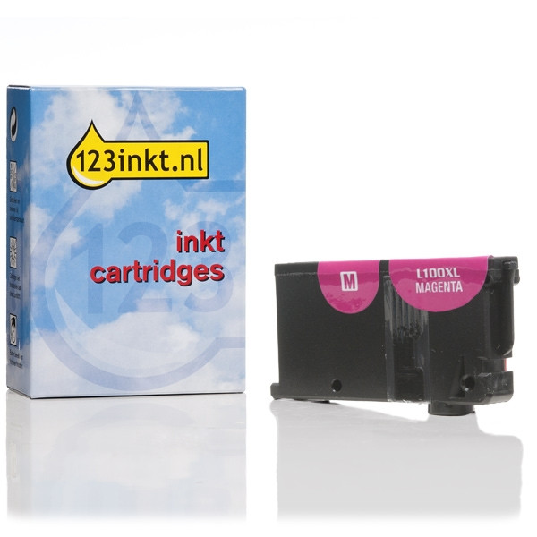 Lexmark N°100XL (14N1070E) cartouche d'encre magenta haute capacité (marque 123encre) 14N1070EC 040427 - 1