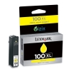 Lexmark N°100XL (14N1071E) cartouche d'encre jaune haute capacité (d'origine)