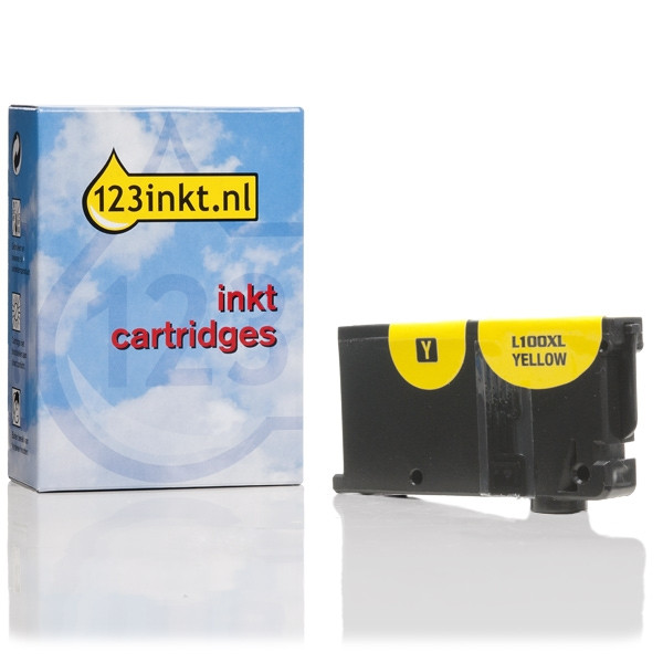 Lexmark N°100XL (14N1071E) cartouche d'encre jaune haute capacité (marque 123encre) 14N1071EC 040429 - 1