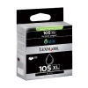 Lexmark N°105XL (14N0822E) cartouche d'encre noire haute capacité (d'origine)