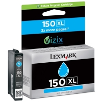 Lexmark N°150XL (14N1615E) cartouche d'encre haute capacité (d'origine) - cyan 14N1615E 040466