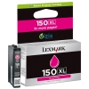 Lexmark N°150XL (14N1616E) cartouche d'encre magenta haute capacité (d'origine)