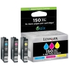 Lexmark N°150XL (14N1807E) multipack C/M/Y (d'origine) 14N1807E 040482