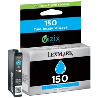 Lexmark N°150 (14N1608E) cartouche d'encre cyan (d'origine) 14N1608E 040458