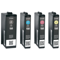 Lexmark N°150 (14N1910E) multipack BK/C/M/Y (d'origine) 14N1910E 040480