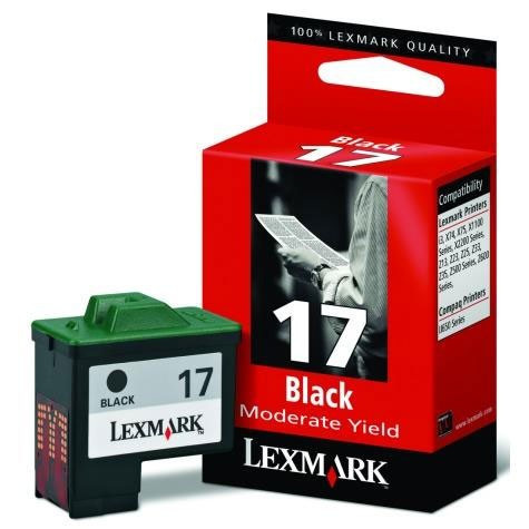 Lexmark N°17 (10N0217) cartouche d'encre (d'origine) - noir 10N0217E 040160 - 1