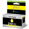 Lexmark N°210XL (14L0177E) cartouche d'encre jaune haute capacité (d'origine)