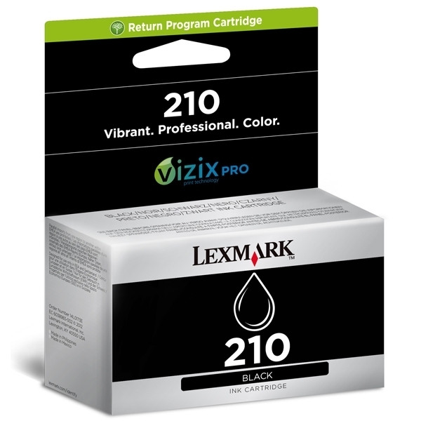 Lexmark N°210 (14L0173E) cartouche d'encre noire (d'origine) 14L0173E 040600 - 1